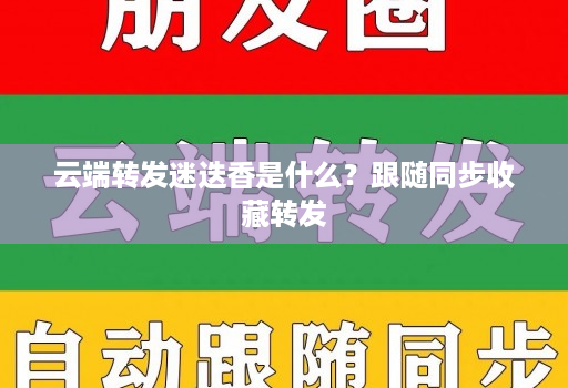 云端转发迷迭香是什么？跟随同步收藏转发