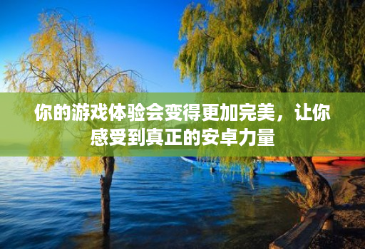 你的游戏体验会变得更加完美，让你感受到真正的安卓力量