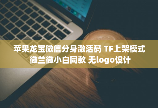 苹果龙宝微信分身激活码 tf上架模式 微兰微小白同款 无logo设计