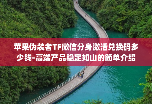 苹果伪装者tf微信分身激活兑换码多少钱-高端产品稳定如山的简单介绍