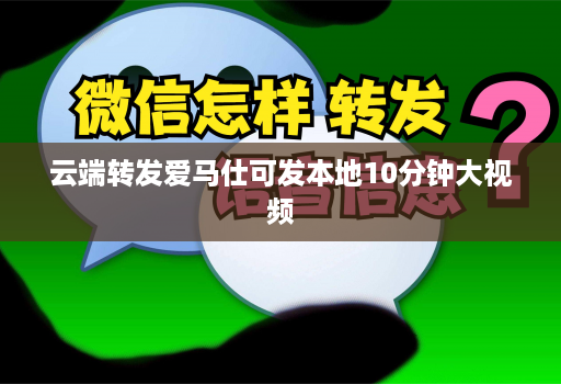 云端转发爱马仕可发本地10分钟大视频